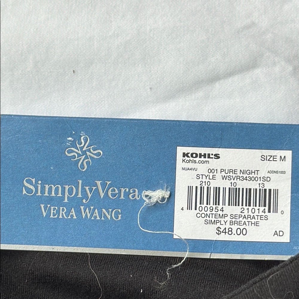 Vera Wang Black Leggings - Medium - Picture 3 of 11